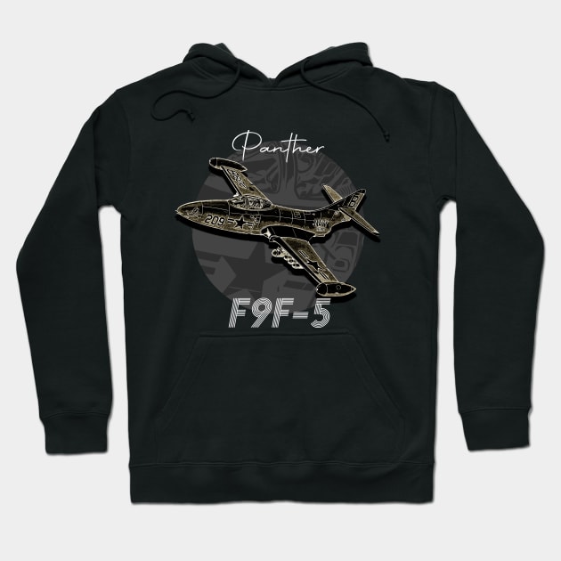 Grumman F9F Panthere Hoodie by aeroloversclothing